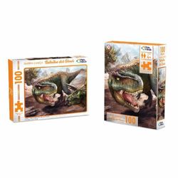Rompecabezas Batalla de Dinosaurios 100 Pzas