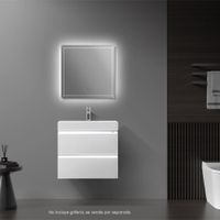 Mueble con Lavamanos Empotrable Selene Blanco 74.20X47.40X50 Cm