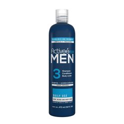 Shampoo, Acondicionador y Jabón 3 en 1 para Hombre - Activee
