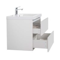 Mueble con Lavamanos Empotrable Selene Blanco 74.20X47.40X50 Cm