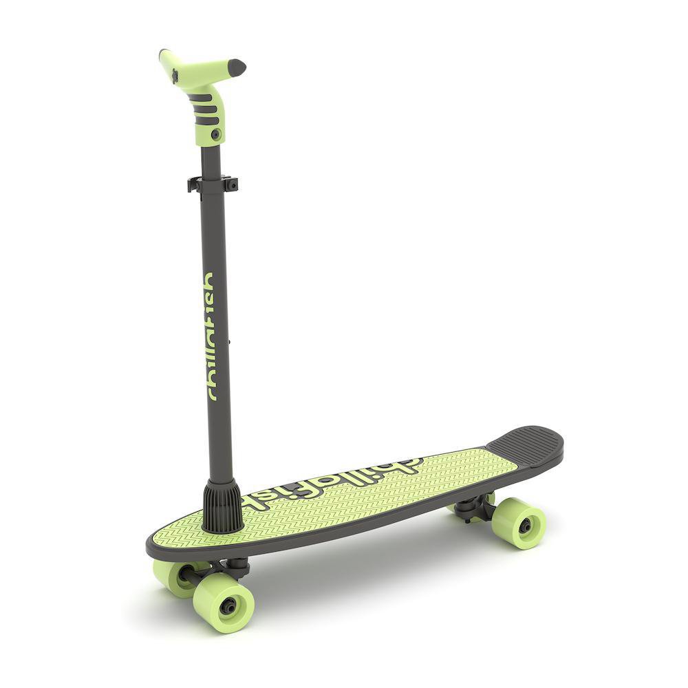 Patineta 2 en 1 de 61.5 Cm Color Verde Skateboard de Verde