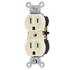 Tomacorriente Toma 5-15R Doble Ivory - Volteck