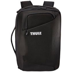 Mochila Convertible a Maletin Negra 17 L