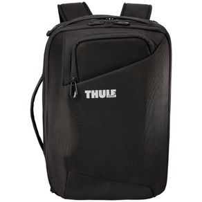 Mochila Convertible a Maletin Negra 17 L