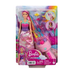 Muñeca Barbie con Máquina de Trenzas