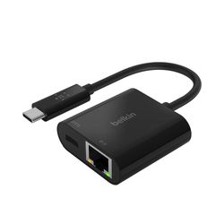 Adaptador USB-C a Ethernet + Carga