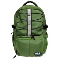 Mochila Moderna Perfecta para Estudio y Aventura Verde y Gris