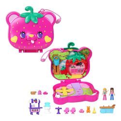 Estuche Polly Pocket Osito Fresa