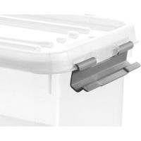 Set de 10 Cajas Handy Transparentes Varios Tamaños - Keter
