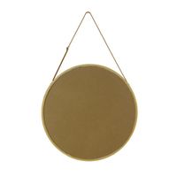 Espejo Redondo Bamboo 45x45 Cm