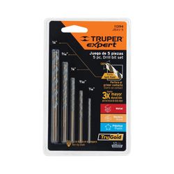 Set de 5 Brocas para Metal/Madera - Truper Expert