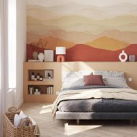 Papel Tapiz Panorámico Jura Terracota 1.59 M x 2.80 M
