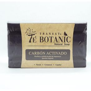 Jabón en Barra Carbón Activado 200 G - Té Botanic