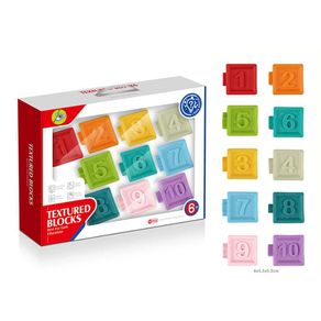 Set de Cubos y Números Suaves 10 Pzas