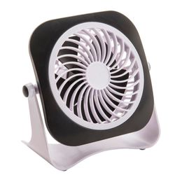 Mini Ventilador de Mesa Usb Negro 3 W