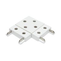 Conector Recto en Color Blanco