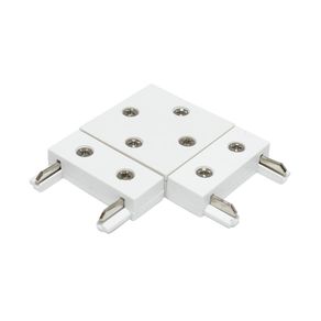 Conector Recto en Color Blanco