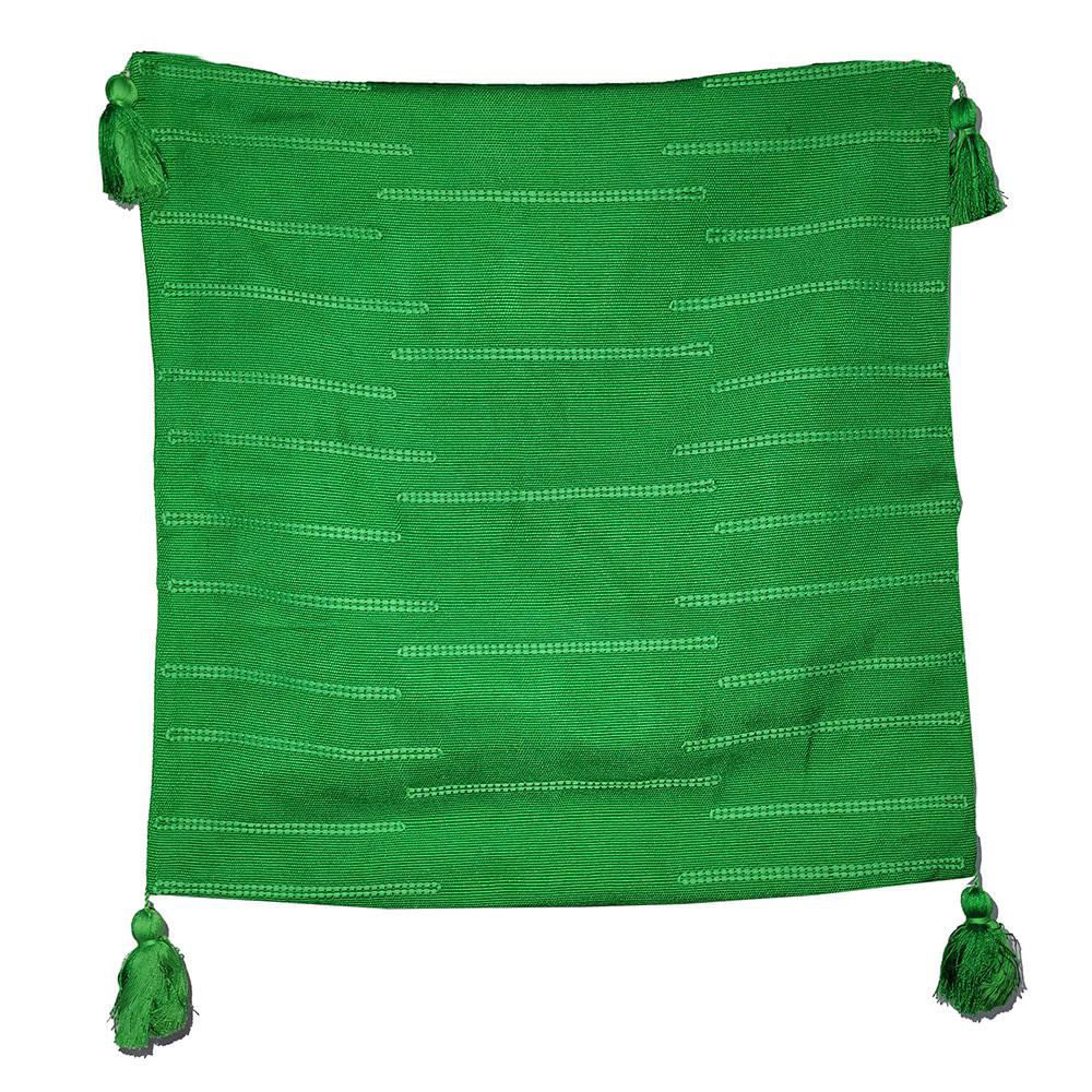Cojín Decorativo de Tela Artesanal 42 X 42 Cm
