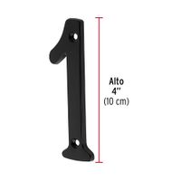 Número de Latón Sólido 10 Cm - Varios Diseños