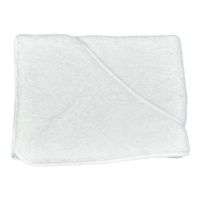 Toalla con capucha blanca