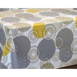 Mantel Rectangular Circulos 140 x 100 Cm - Viva