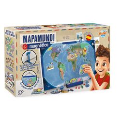 Mapamundi magnético - Buki