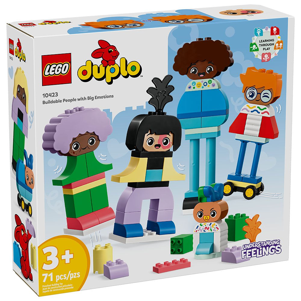 LEGO DUPLO Personas Construibles con Grandes Emociones #10423 de 71 Piezas