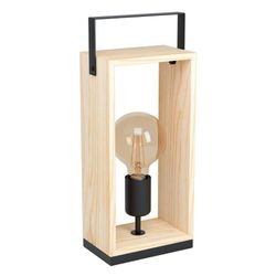 Lámpara de Mesa 1 Luz Famborough Madera