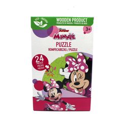Rompecabezas de Madera Minnie Mouse de 24 Pzas