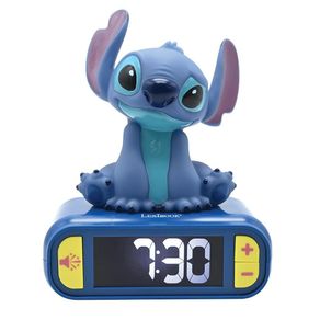 Alarma Digital 3D Stitch con Luz y Sonido