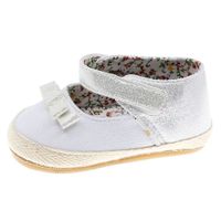 Zapatos Tipo Zapatillas con Moña Blancos para Niña - Varias Tallas