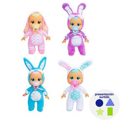 Muñeca Bebés Llorones Tiny Cuddles conejitos