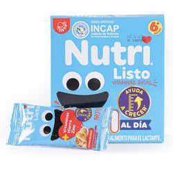Nutrilisto Crema de Maní 14 Unidades
