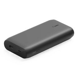 Batería Externa USB-C Negra 20000 mAh