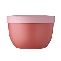 Recipiente Redondo Snack Pot Rosado 350 Ml