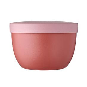 Recipiente Redondo Snack Pot Rosado 350 Ml
