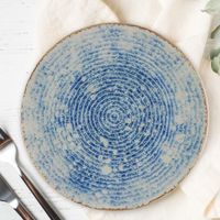 Plato para Ensalada Frost Azul 8.2 Plg