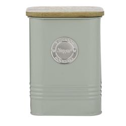 Bote para Azúcar con Tapa de Bambú Squircle Menta 1.3 L