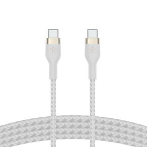 Cable Trenzado USB-C a USB-C 2 M Blanco