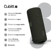 Bocina Portátil Power Plus Verde