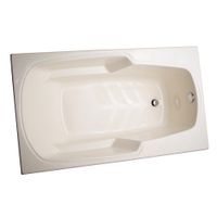 Tina de Baño Rectangular de Acrílico Confort