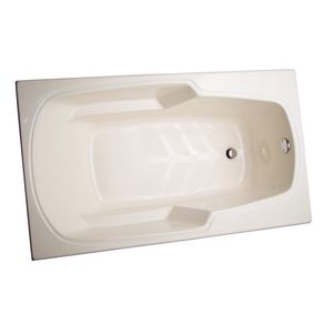 Tina de Baño Rectangular de Acrílico Confort