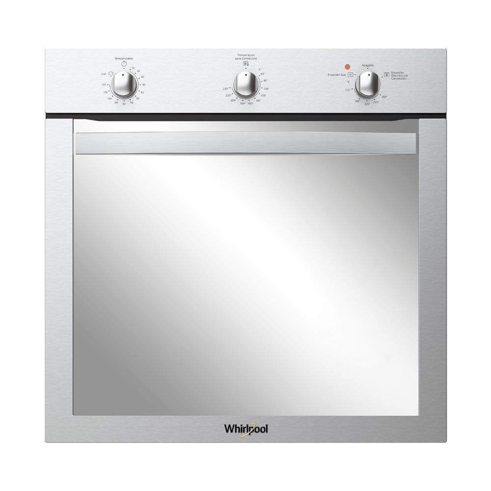 Horno Empotrable a Gas de Convección Horno Empotrable a Gas 24 plg con Convección Color Gris