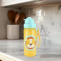 Botella Con Pajilla Diseño León De 12 Oz - Skip Hop