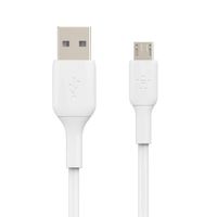 Cable USB-A a Micro-USB Blanco 1 M