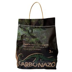 Carbón Ecológico Vegetal de Encendido Rápido 3 Lbs