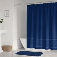 Cortina para Ducha Dazzling Azul