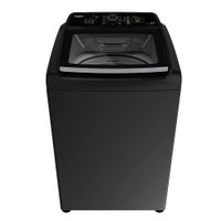 Lavadora Automática Carga Superior Negra de 19 Kg
