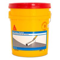 Impermeabilizante Acril Techo Power Blanco con Fibra Rojo 5 Galones