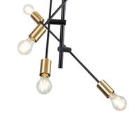 Lámpara Colgante Moderna Elegancia de 6 Luces
